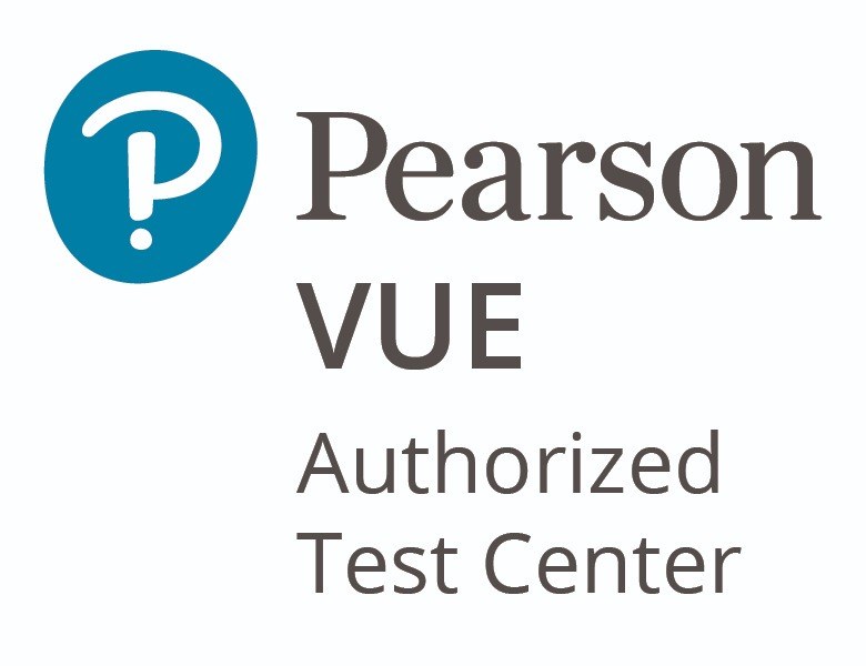 Pearson VUE Authorised Test Centre badge