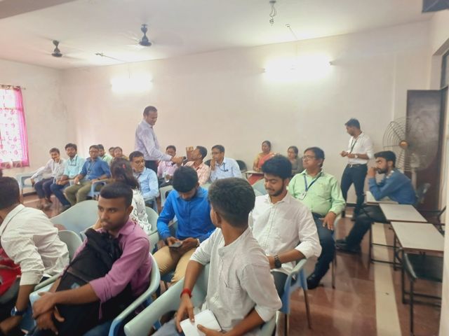 Students attending an Artificial Intelligence and Machine Learning workshop session at St. Mary’s Technical Campus Kolkata