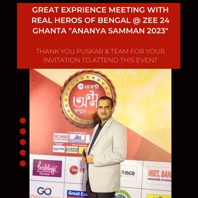 Zee 24 Ghanta’s Ananya Samman 2023